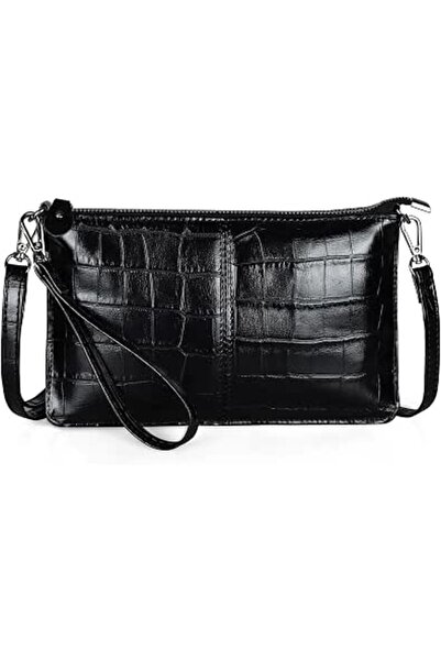 befen Small Crossbody Bag Genuine Leather Wallet Purse with Cell Phone Pocket...