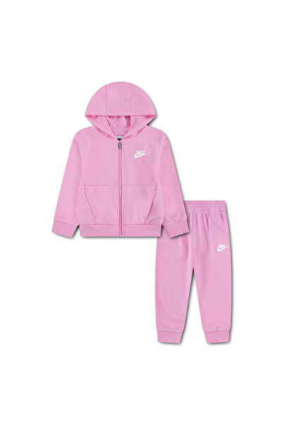 Nike Lbr ft Fz Club Set Girls' Tracksuit Set 26M485-Aah