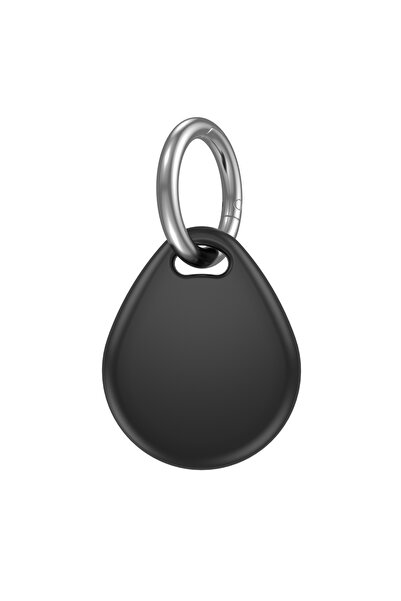Choice Black Waterproof TPU Cover for Air Tag Holder with Keychain Protective...