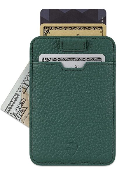 Vaultskin CHELSEA Slim Leather Card Wallet for Men, RFID (Brown) | Slim Leath...