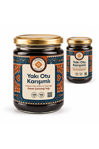 Brtr YAKI OTU MACUNU - 2 Adet Erkek ÖzelBölge İçin Isırgan Otu Kökü ve Yaprağ...