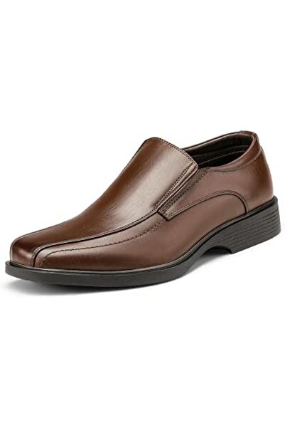 Bruno Marc Men's Square Toe Dress Loafers Formal Shoes