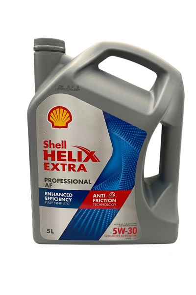 SHELL 5W30 HELİX EXTRA PROFESSIONAL AF MOTOR YAĞI 5 LT (2026 ÜRETİM)