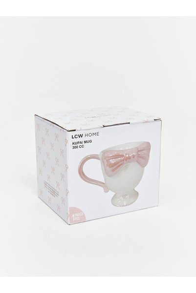 LC Waikiki Lcw Home Mixed Bow Figure Ceramic Mug 300 ml