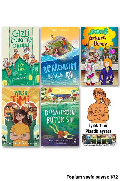 İlk Genç Timaş Gizli Dedektifler Okulu Arkadaşım Hoşça Kal Papkin Korkunç Den...