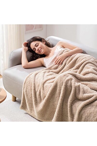 Exclusivo Mezcla Soft Fleece Throw Blanket for Couch, Super Soft Velvet Plush...