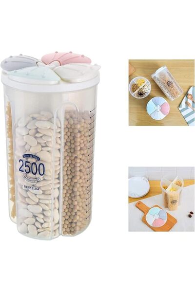 Generic Airtight Kitchen Food Storage Container, Leak-Proof BPA Free Plastic ...