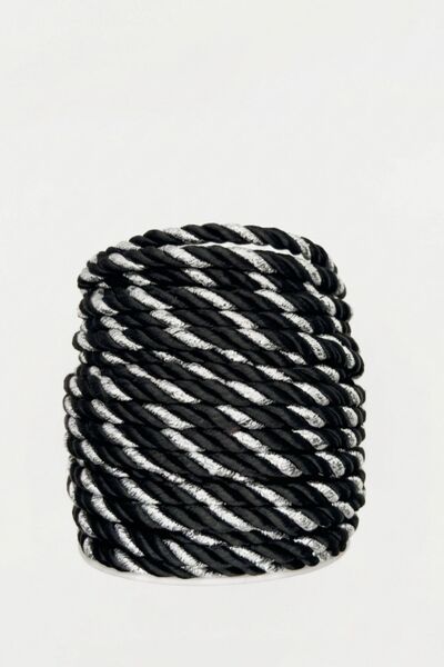 hobi dünyası evim 5 mm Cord Rope Cordnet 20 Meters Macrame Bag Clothing Decor...