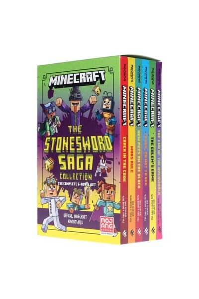 Generic (Unbranded) Minecraft: The Stonesword Saga Collection - 6 Books Set