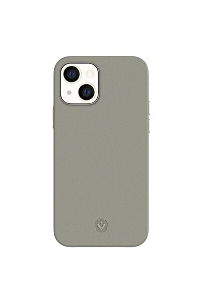 OEM Θήκη Valenta Back Cover Snap Luxe Leather Grey iPhone 13 Mini