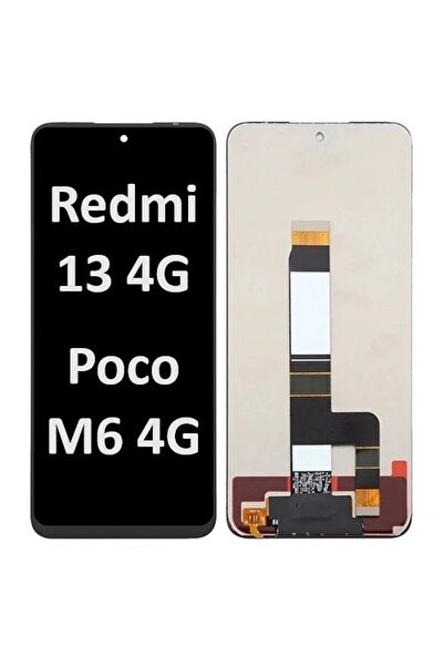 OEM Οθόνη Και Μηχανισμός Αφής Xiaomi Redmi 13 4G Black