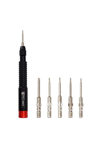 Best Επαγγελματικό Κατσαβίδι 5 σε 1 BST-9907 - S2 Steel Magnetic Bits