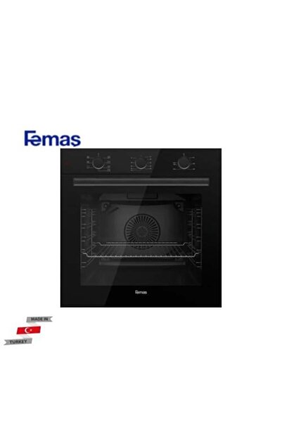 Femaş Femas Built-in Electric Oven 60x60 cm - 78 Liters - 7 Functions - Turki...