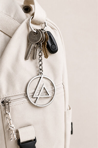 HER ŞEY NOTA www.herseynota.com Linkin Park Logo Metal Keychain – Exclusive K...