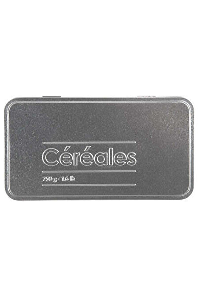 FİVE Cutie de cereale 750g metal, Negru - Ediție Neagră