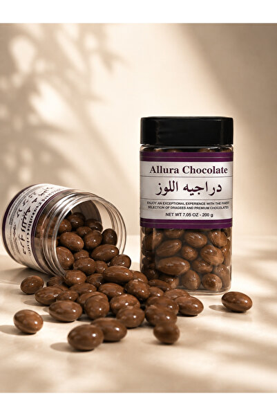 Allura chocolate Almond Dragee with Milk Chocolate
