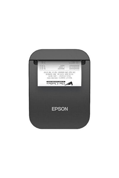 EPSON Tm-P80II (111): Mobile Receipt, Wi-Fi, Usb-C, Black, We-Cee, Taşınabili...