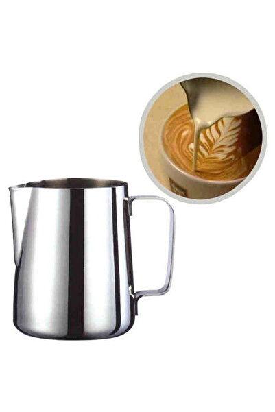 STARSTAR Milk frother, 350ml stainless steel milk frother/steamer, coffee bar...