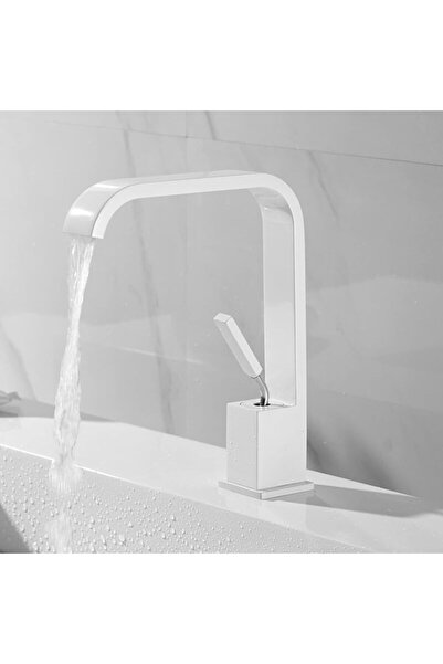 STARSTAR Waterfall-style bathroom faucet, brass material, hot and cold water,...