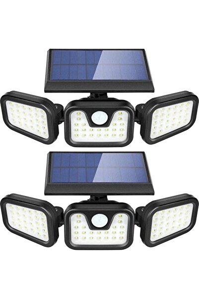 STARSTAR Two solar-powered outdoor lights, equipped with motion sensors, LED ...