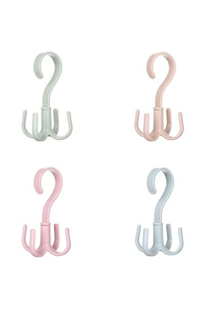 STARSTAR Four 360° rotating hooks, for handbags and accessories. Secured with...
