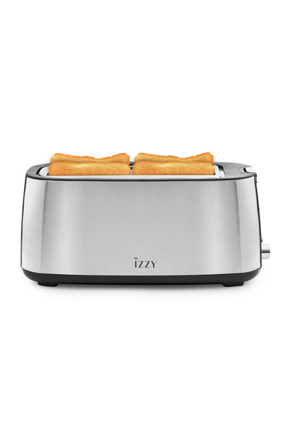 izzy IZ-9104 Τοστιέρα 4 Θέσεων 1400W Ανοξείδωτο 224296