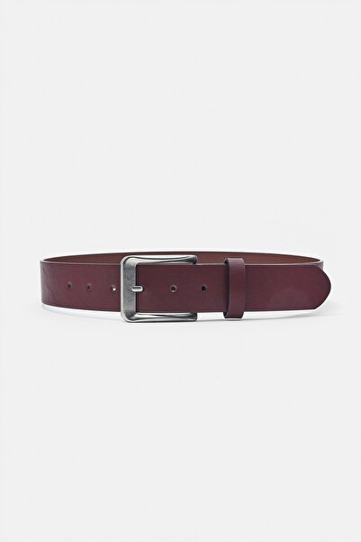 Pull & Bear Basic suni deri kemer