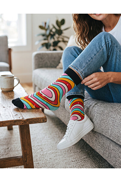 Jollygoody Socks Kalpli Bambu Çorap unisex bambu nefes alabilen terletmez dik...