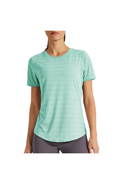 OEM Tricou sport verde pentru femei, cu uscare rapidă, mărimea S, respirabil,...