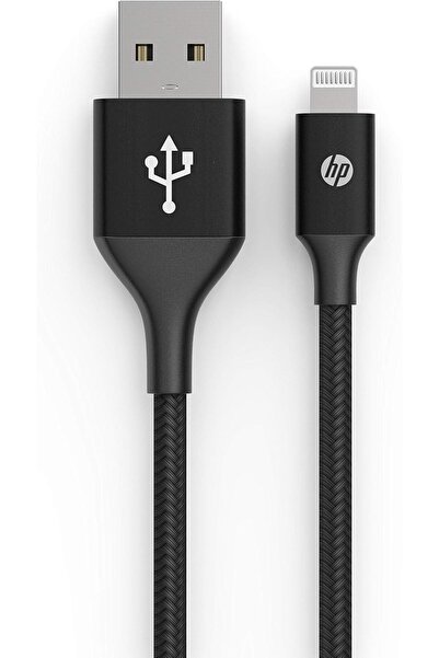 HP كابل شحن USB من النوع A إلى Lightning بطول 1 متر - أسود