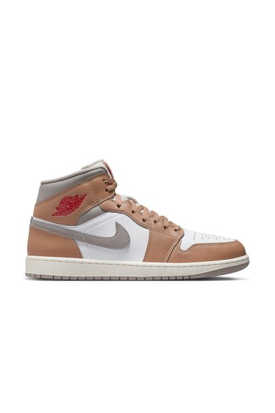Nike Air Jordan 1 Mid 'Hemp' Erkek Basketbol Ayakkabısı BQ8426-200 PASHA GİYİM