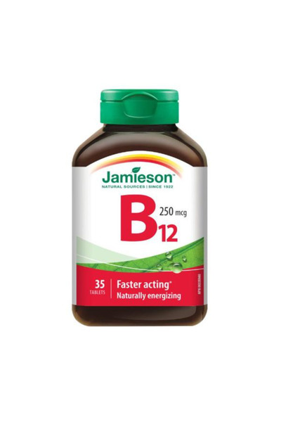 Jamieson Vitamina B12 250 mcg - Jamieson, 35 comprimate