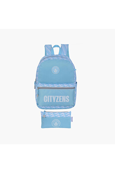 Manchester City Football 2-Piece School Backpack Set for Boys 13+ Years with ...