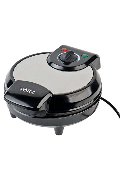 Voltz Гофретник, 1300 W, 5 отделения, незалепващи плочи, защита от прегряване