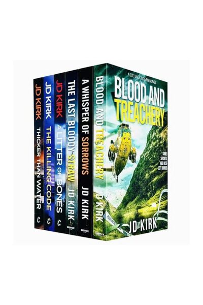 Generic (Unbranded) DCI Logan Crime Thrillers 1-6 Books Collection Set de la ...