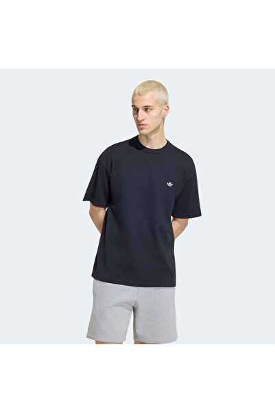 adidas تي شيرت كاجوال للرجال من TREFOIL ESSENTIALS LOOSE TEE KQ8578 أسود