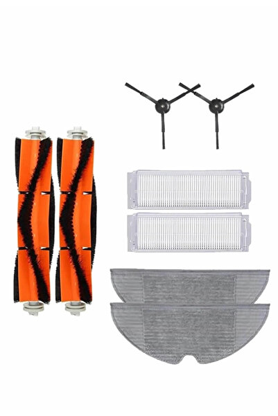 LİN GRUP Set de 8 piese de schimb compatibile cu aspiratorul robot Xiaomi Vac...