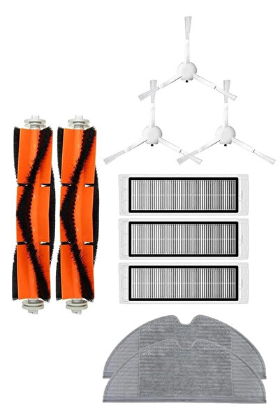 LİN GRUP Set de 10 piese de schimb compatibile cu aspiratorul robot Xiaomi Va...