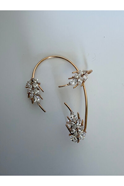 Rhea Jewelry أقراط أذن من ماركة Xuping مصنوعة من الفولاذ والزركون، أقراط نسائ...