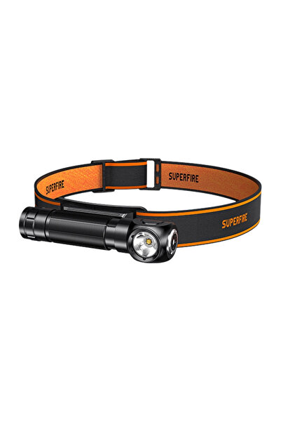 SUPERFIRE Th04-S 1000Lm Lanternă frontală pentru alergare cu încărcare rapidă