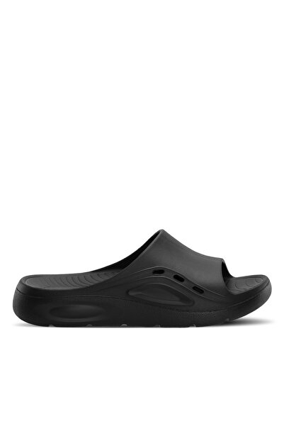 Slazenger Tundra I Men's Black / Black Slippers