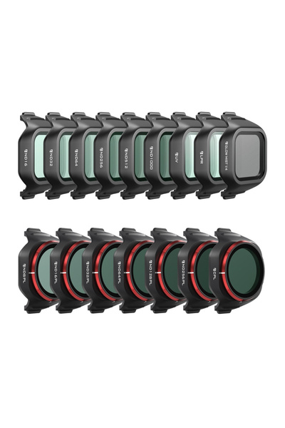 Freewell Mega Kit pentru Mini 5 Pro, Set de 12 filtre pentru Dji Mini 5 Pro