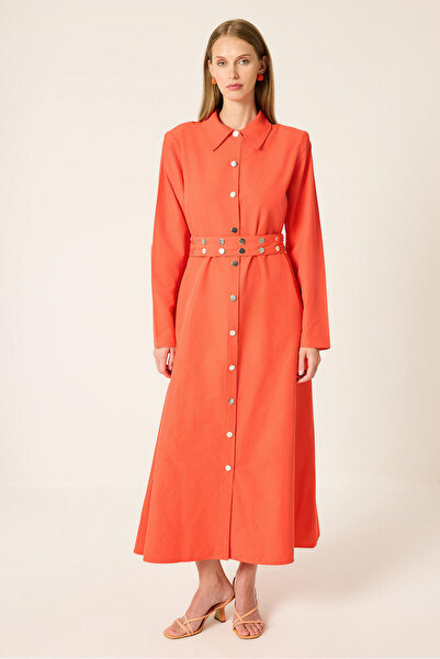Touché Privé Vatkali Belt-Detained Dress