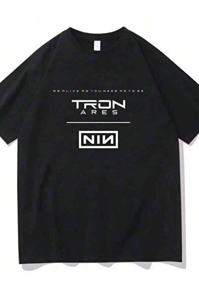 k222 تي شيرتات جرافيكية بتصميم Nine Inch Nails Alive As You Need Me To Be، تي...