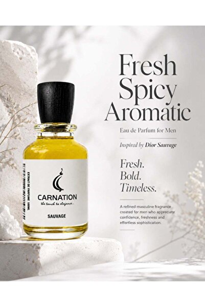 CARNATION Fresh Spicy Aromatic Eau de Parfum for Men