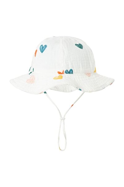 STARSTAR Summer sun hat, UV protection, cotton, casual beach vacation, ages 1...