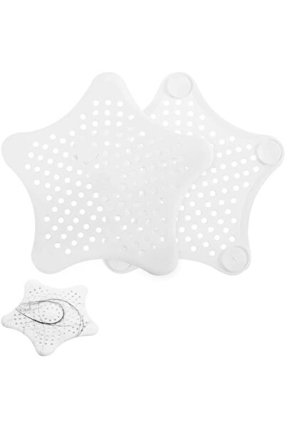 STARSTAR A set of two silicone kitchen sink filters with suction cups for col...