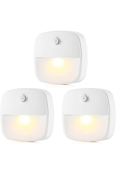 STARSTAR LED Night Lights, 3-pack, Smart Sensor LED Night Lights, Motion Sens...