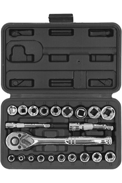STARSTAR Socket wrench set - 22-piece repair wrench set, 72-teeth fly head sn...
