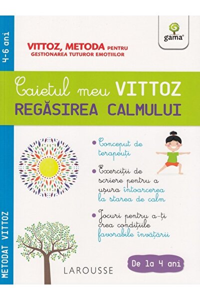 Gama Caietul meu Vittoz. Regasirea calmului - Margot Dugenet, Suzanne Archawski